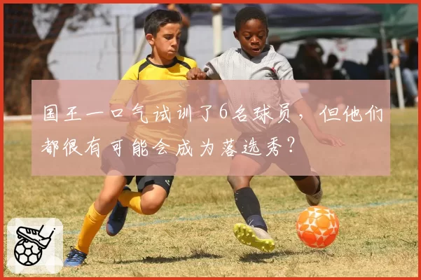 国王一口气试训了6名球员，但他们都很有可能会成为落选秀？