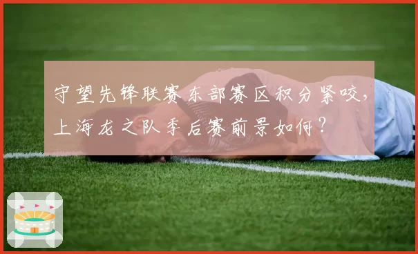守望先锋联赛东部赛区积分紧咬，上海龙之队季后赛前景如何？